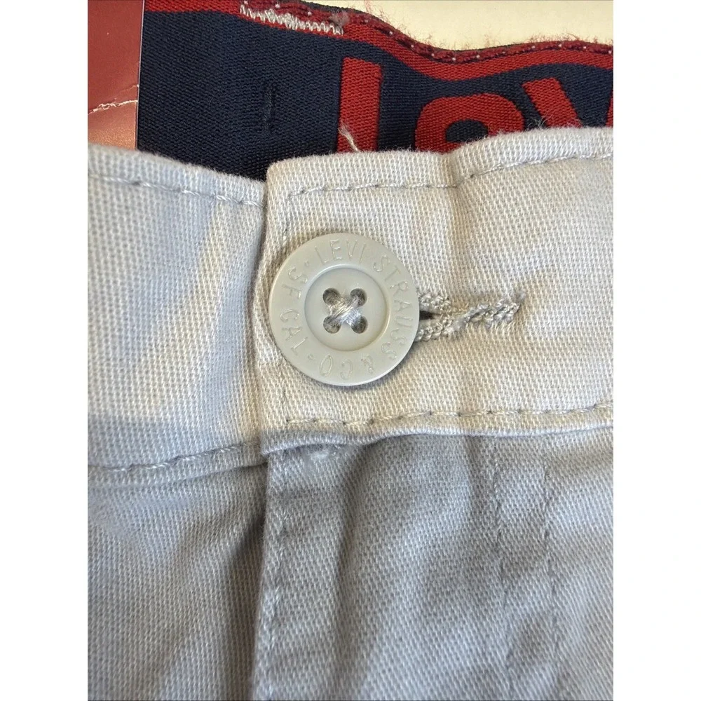 Boys Size 16 Levi's Youth Boys' Cargo Shorts Adjustable Waistband Pockets Gray